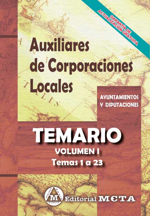 Auxiliares de Corporaciones Locales Volumen I. 8482196701