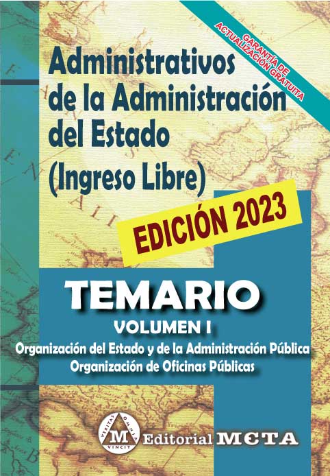 Administrativos de la Administración General del Estado Ingreso Libre Volumen I. 9788482196503