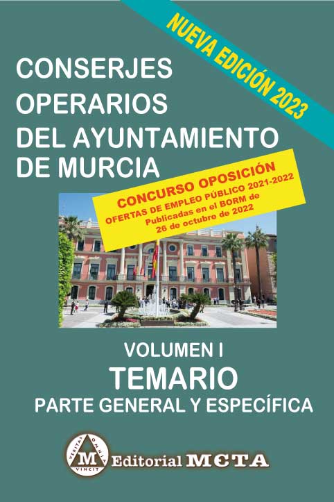 Conserjes Operarios del Ayuntamiento de Murcia Temario Volumen I. 9788482196404